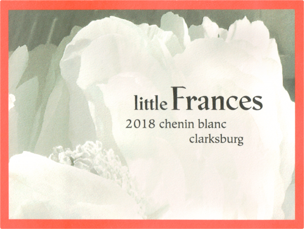 Little Frances Chenin Blanc Clarksburg 2018