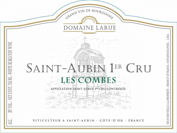 Domaine Larue St. Aubin Les Combes 2017