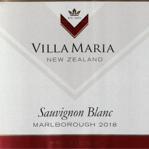 Villa Maria Private Bin Sauvignon Blanc 2018