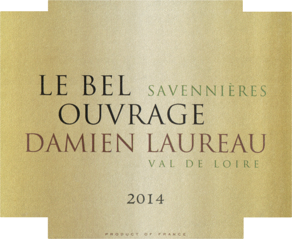 Damien Laureau Savennieres Le Bel Ouvrage 2014