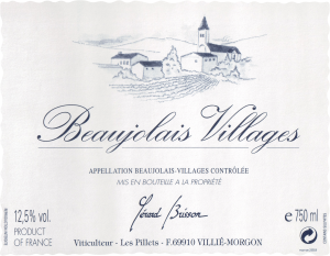 Gerard Brisson Beaujolais Villages 2017