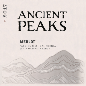 Ancient Peaks Merlot 2017