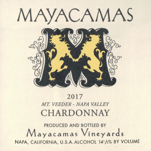 Mayacamas Chardonnay Napa Mt Veeder 2017
