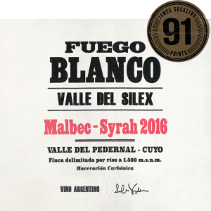 Fuego Blanco Malbec Syrah Blend 2016