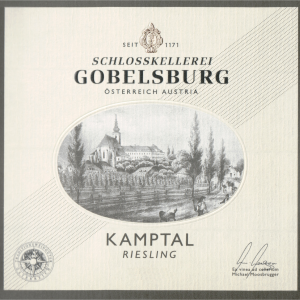 Schlosskellerei Gobelsburg Riesling 2019