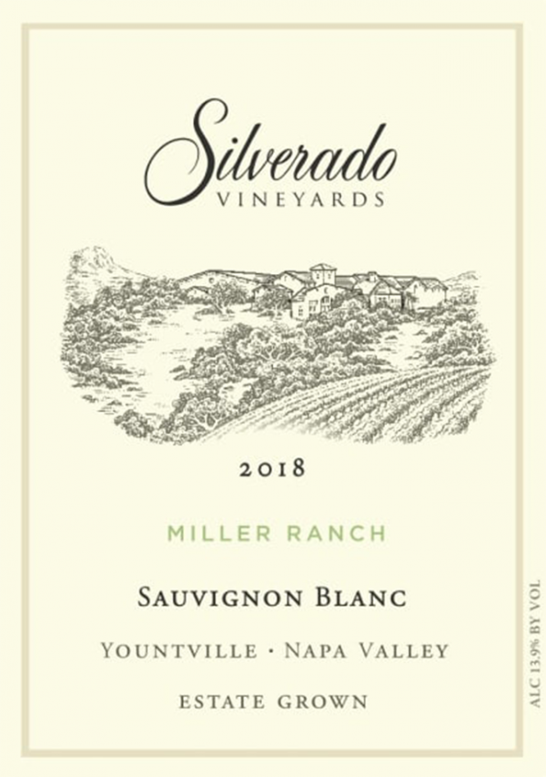 Silverado Sauvignon Blanc Miller Ranch 2018