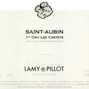 Lamy Pillot St. Aubin Rouge 1er Cru Les Castets 2017