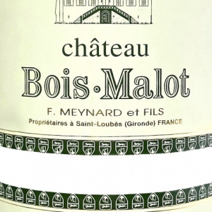 Chateau Bois Malot Bordeaux Blanc 2019