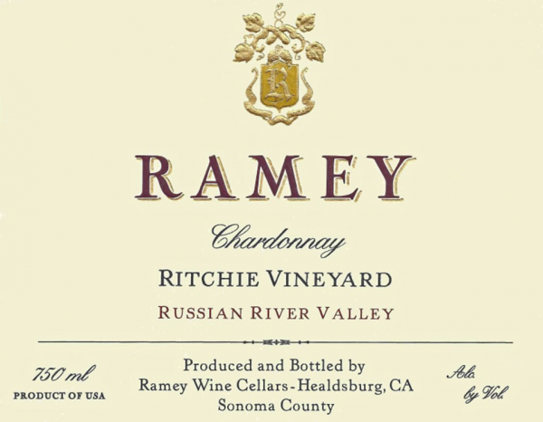 Ramey Ritchie Vineyard Chardonnay 2017