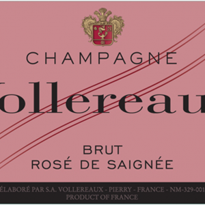 Vollereaux Brut Rose De Saignee Champagne