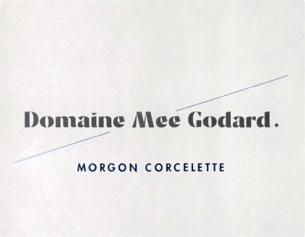 Domaine Mee Godard Morgon Corcelette 2018