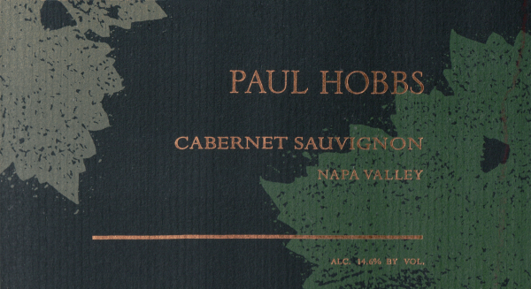 Paul Hobbs Winery Napa Valley Cabernet Sauvignon 2016