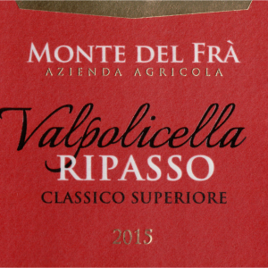 Monte Del Fra Valpolicella Ripasso Classico 2015