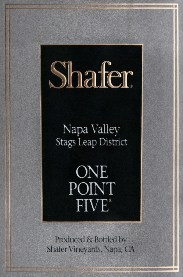 Shafer Cabernet Sauvignon One Point Five 2017