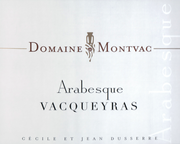 Domaine Montvac Vacqueyras Arabesque 2017