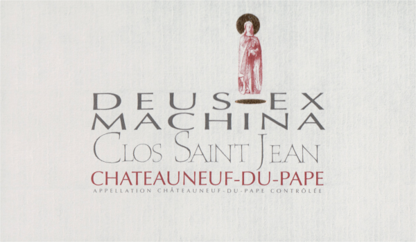 Clos St. Jean Deus Ex Machina Chateauneuf Du Pape 2018