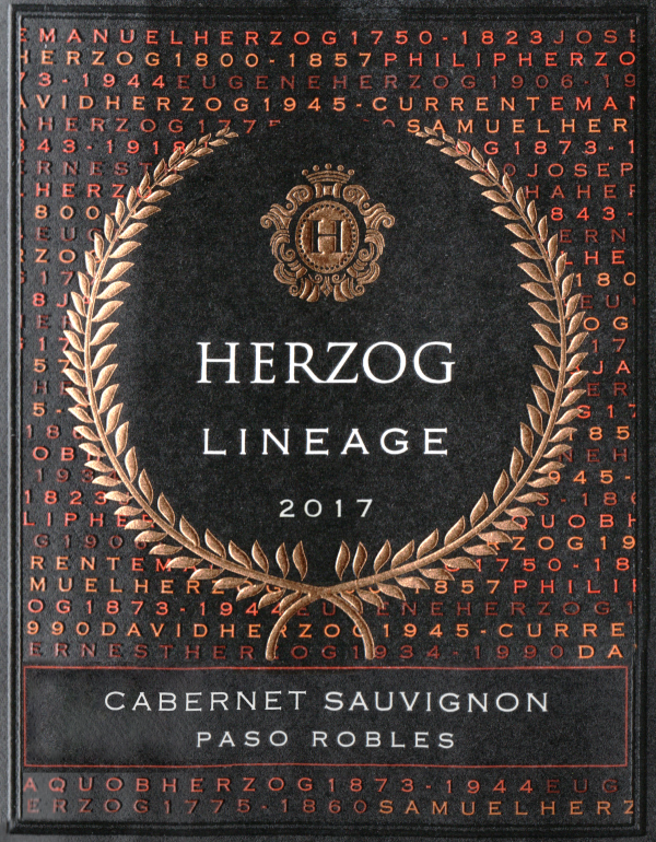 Herzog Lineage Cabernet Sauvignon 2017