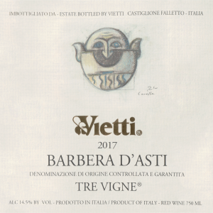 Vietti Barbera D'asti Tre Vigne 2018