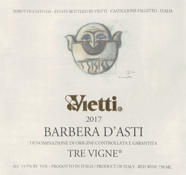 Vietti Barbera D'asti Tre Vigne 2018