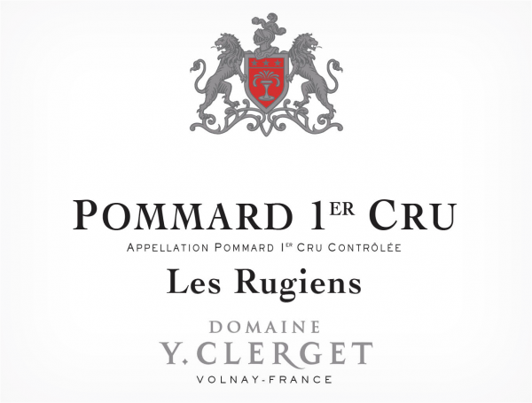 Domaine Yvon Clerget Pommard 1er Cru 'les Rugiens' 2018