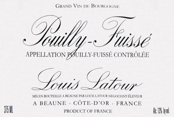 Louis Latour Pouilly Fuisse 2017