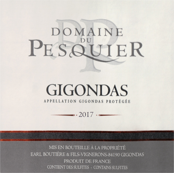 Domaine Du Pesquier Gigondas 2017