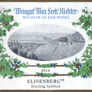 Max Ferd Richter Veldenzer Elisenberg Spatlese Riesling 2018