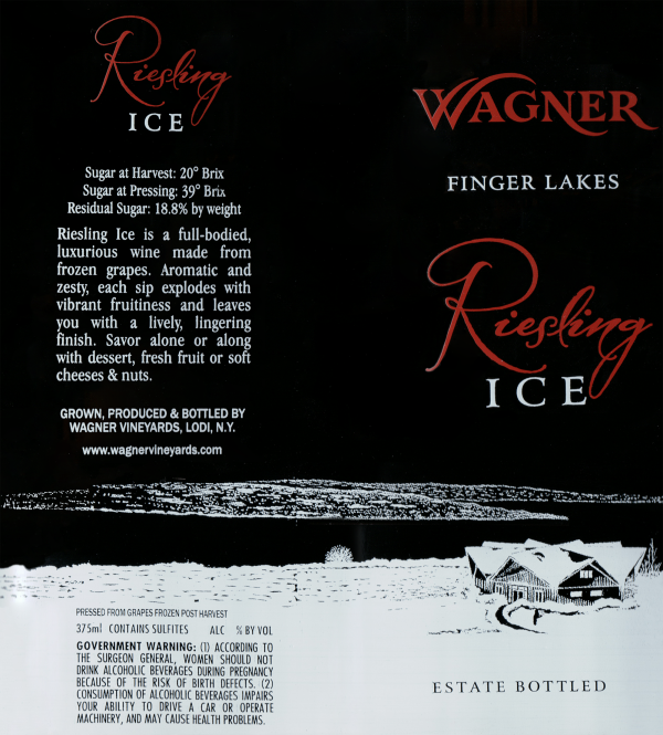 Wagner Reisling Ice Wine 2018