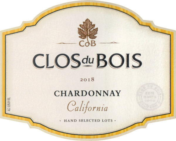 Clos Du Bois Chardonnay 2018