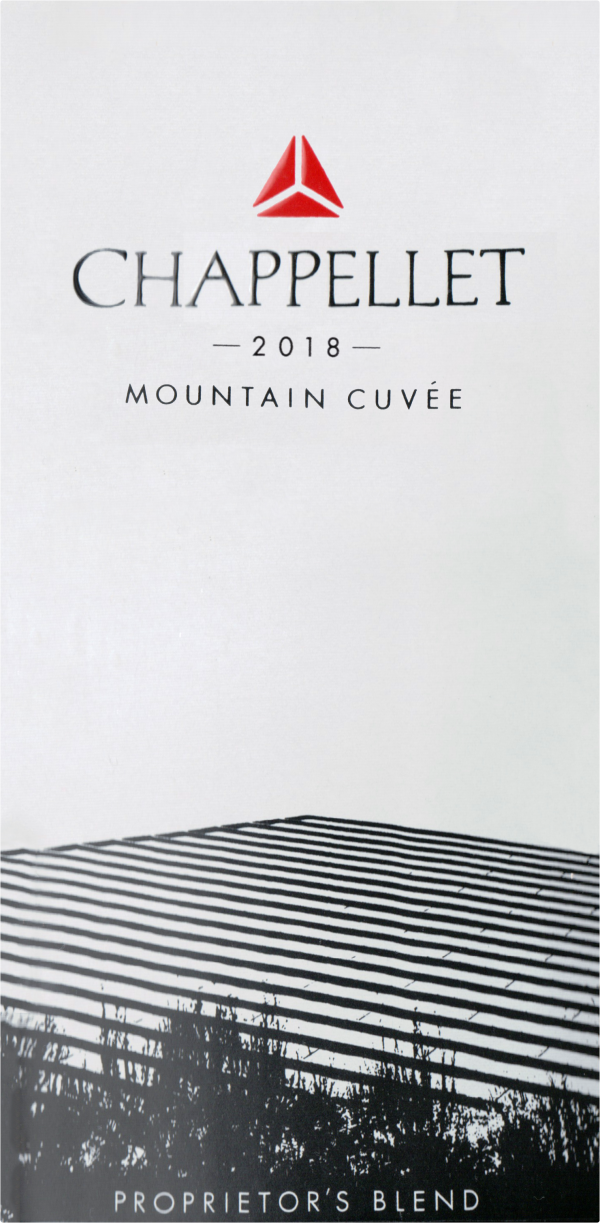 Chappellet Mt Cuvee 2018
