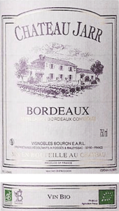 Chateau Jarr Bordeaux 2019