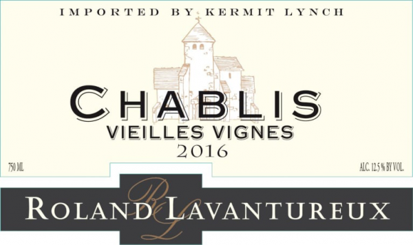 Roland Lavantureux Chablis Vieilles Vignes 2016