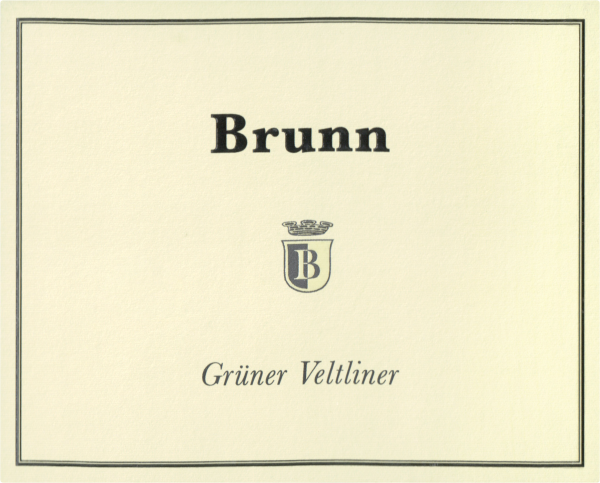 Brunn Gruner Veltliner 2019