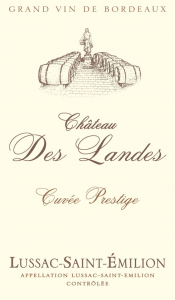 Chateau Des Landes Cuvee Prestige 2016