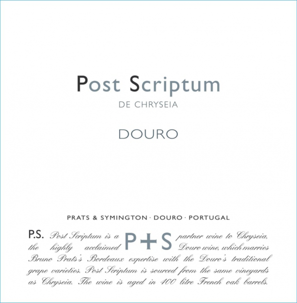 Prats And Symington Douro Post Scriptum Chryseia 2018