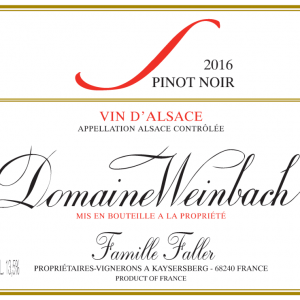 "Weinbach Pinot Noir S 2016"