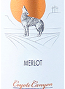 Coyote Canyon Merlot 2016