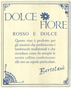 Bertolani Lambrusco Dolce