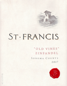 St Francis Old Vine Zinfandel 2017