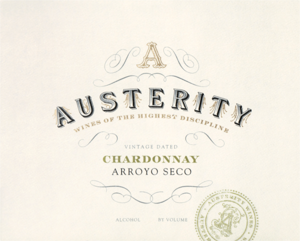 Austerity Chardonnay 2018