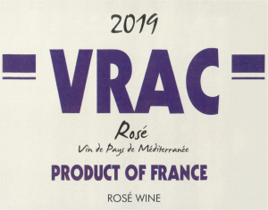 Vrac Rose 2019