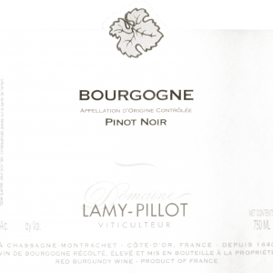 Lamy Pillot Bourgogne Pinot Noir 2018
