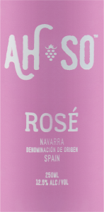 Ah So Garnacha Rose(Can) 250 M 2018