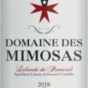 Domaine Des Mimosas Lalande De Pomerol 2018