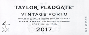 Taylor Fladgate Vintage Port 2017