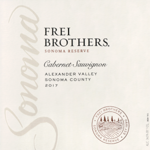 Frei Brothers Cabernet Sauvignon Alexander Valley 2017