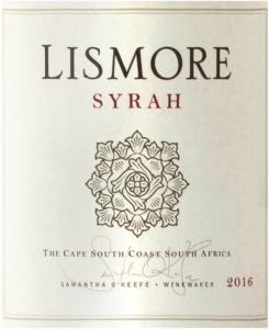 "Lismore Syrah Greyton 2016"