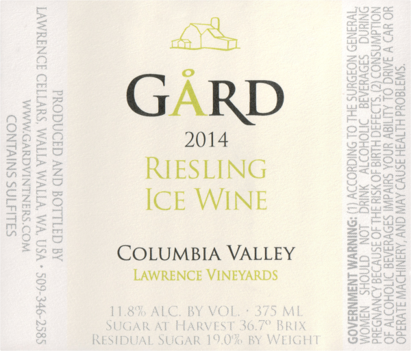 Gard Riesling Ice Wine 2014