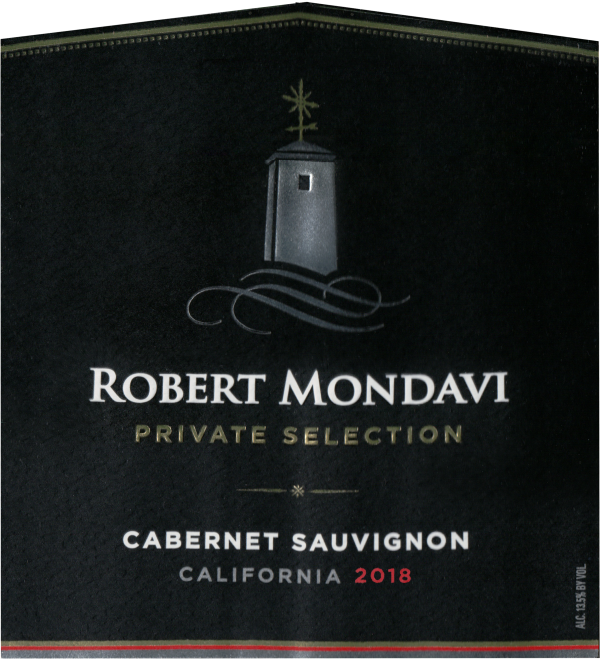 Robert Mondavi Private Selection Cabernet Sauvignon Central Coast 2018