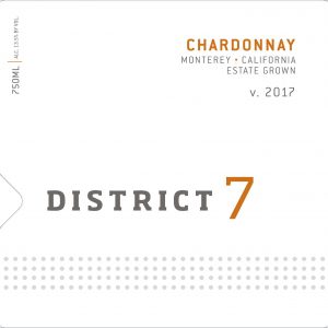 District 7 Chardonnay Monterey 2017
